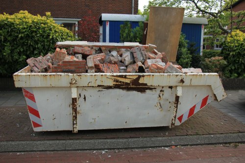 Hazardous waste collection site in Seven Kings